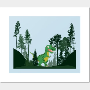 Beautiful pine trees Posters and Art